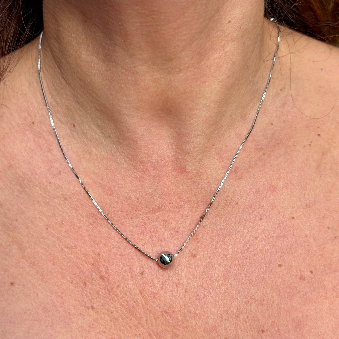 Sphere Necklace in 18K Gold Plated