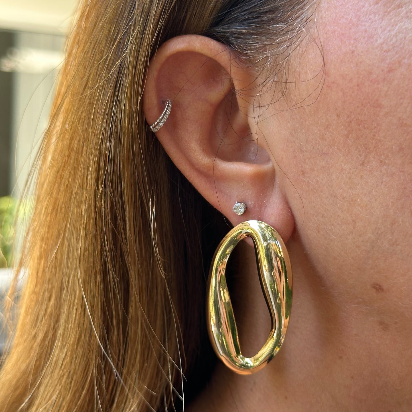 Bilbao Earrings in 18K Gold Plated