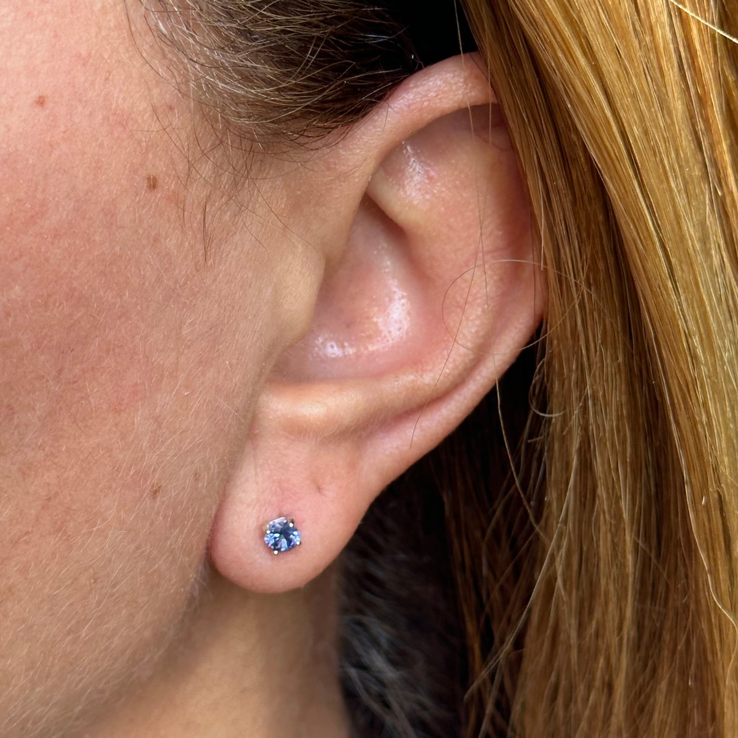 Light Spot Earrings in Sterling Silver 925