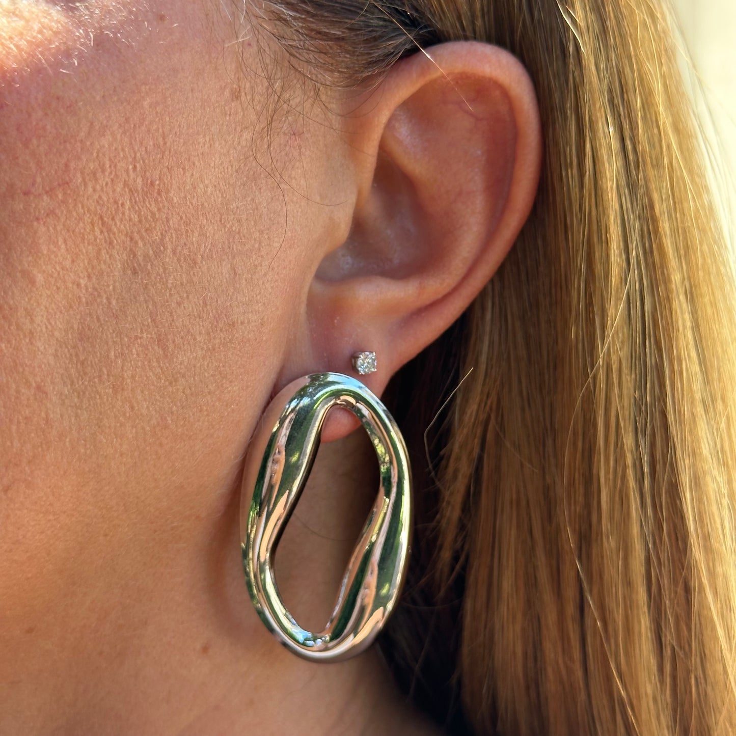 Bilbao Earrings in 18K Gold Plated