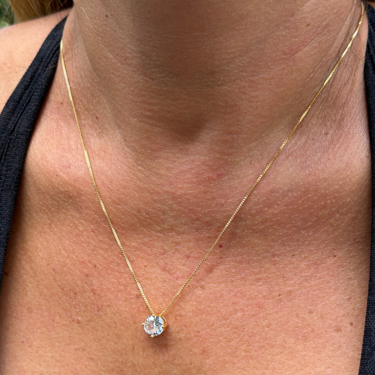 Light Spot Necklace in 18K Gold Plated