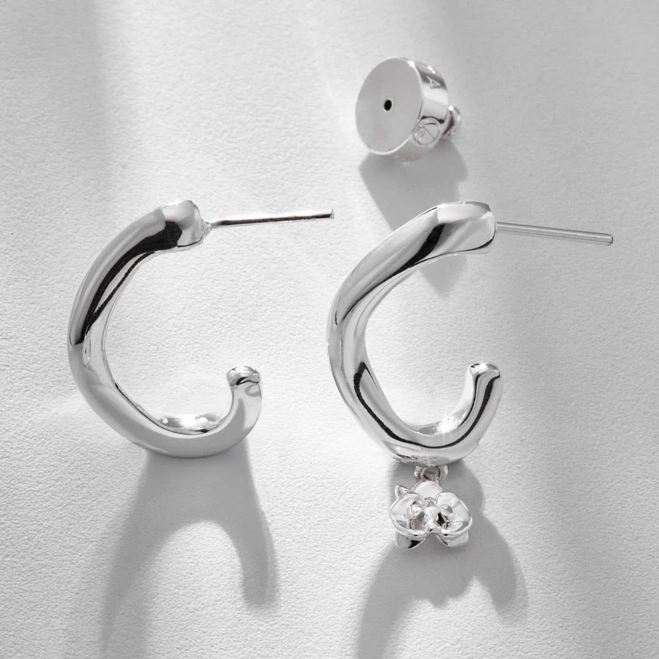 Orla Hoop Earrings in 18K Gold Plated by Anna Prata