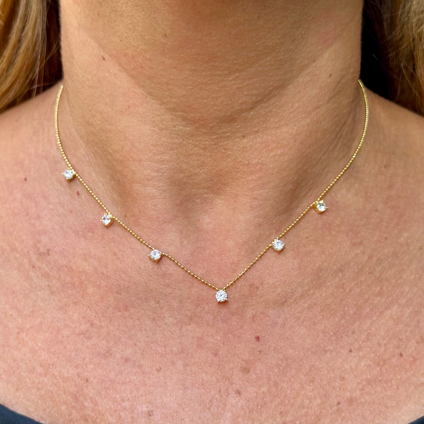 Capri Necklace in Sterling Silver 925