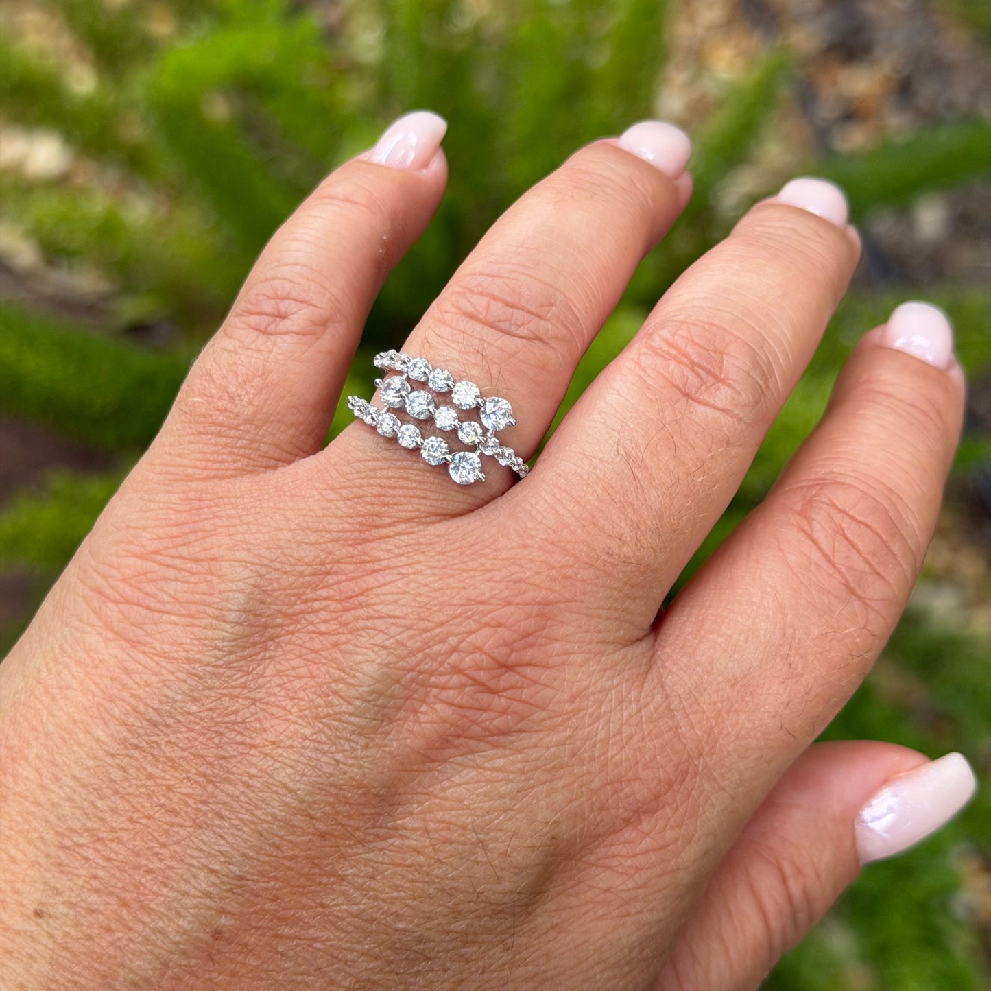 Queen Ring in Sterling Silver 925