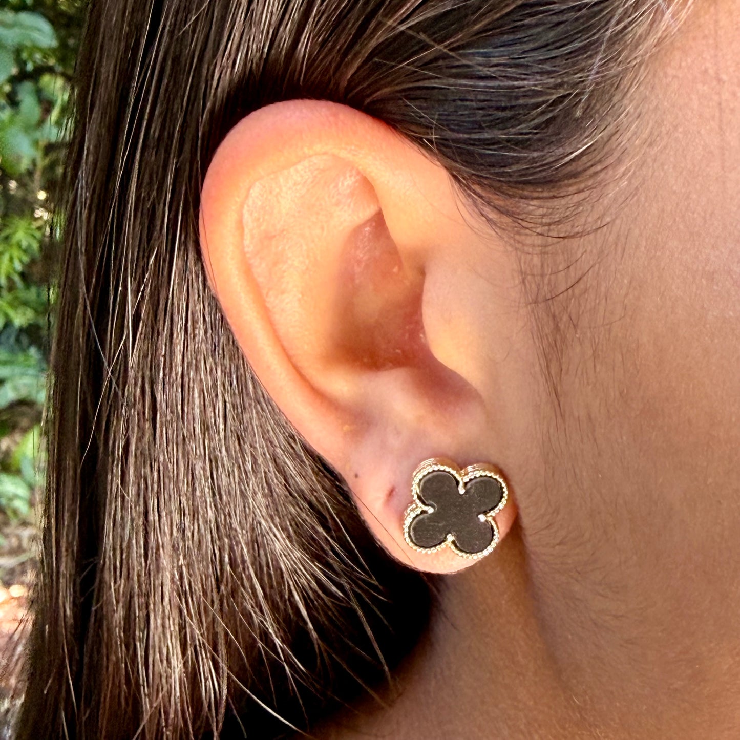 Clover Earrings in 18K Gold Plated