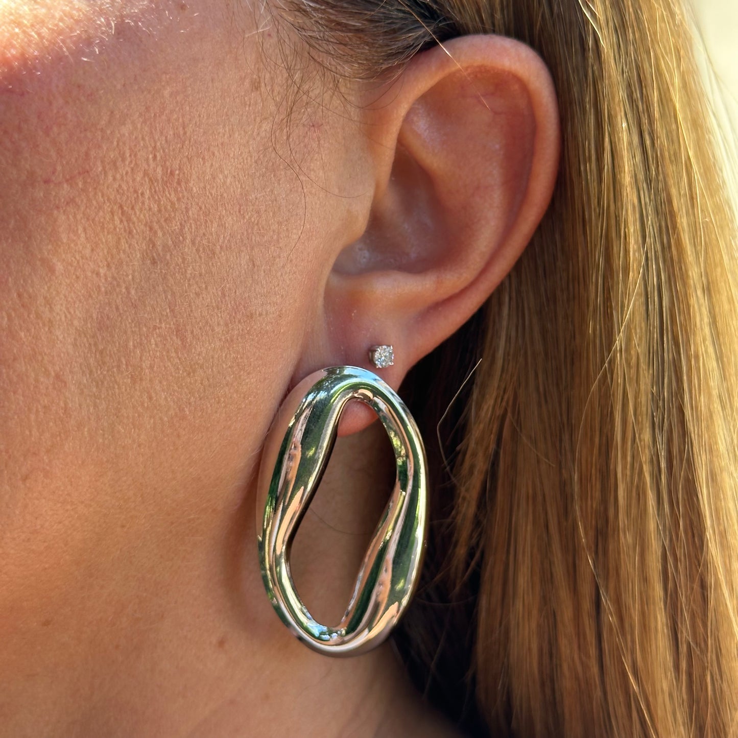 Bilbao Earrings in 18K Gold Plated