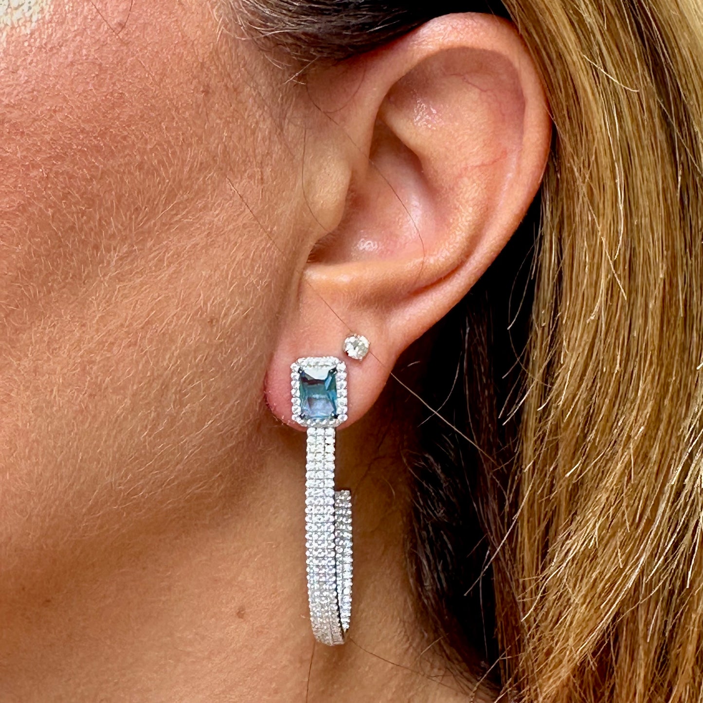 Punta Cana Earrings in Sterling Silver 925