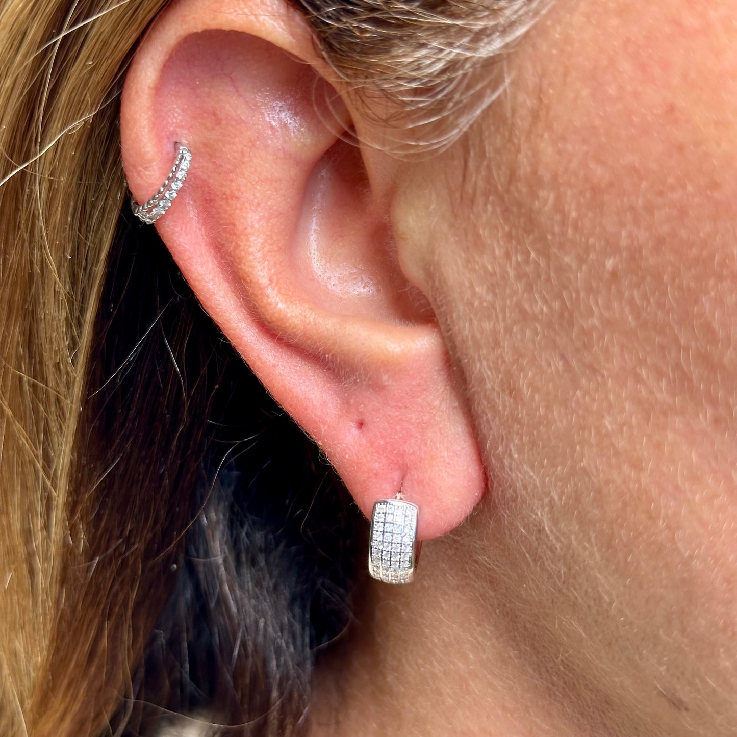 Lansing Earrings in Sterling Silver 925