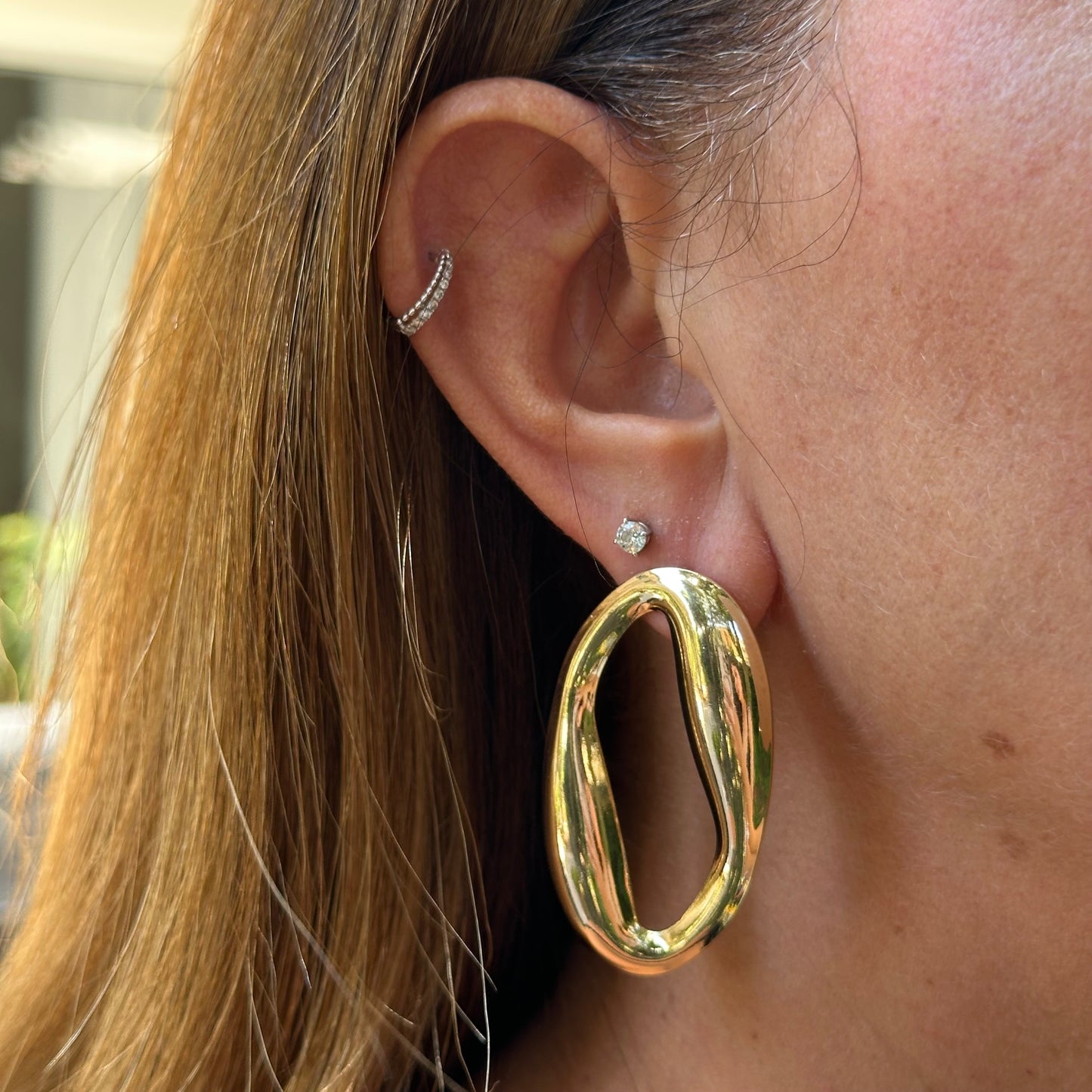 Bilbao Earrings in 18K Gold Plated