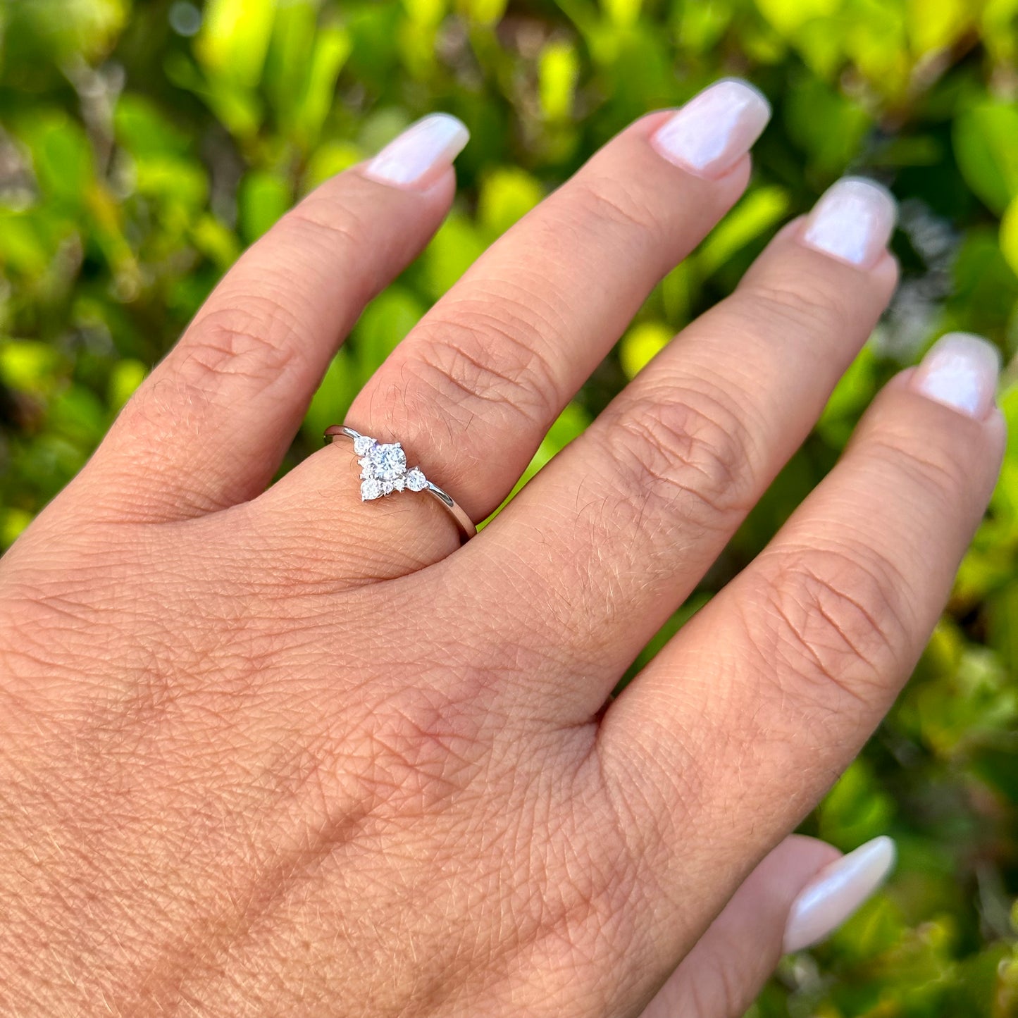 Adjustable Turin Ring in Sterling Silver 925