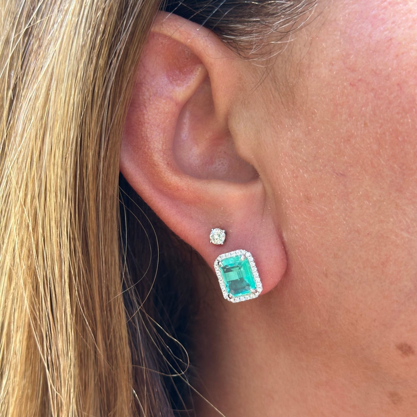 Dania Earrings in Sterling Silver 925