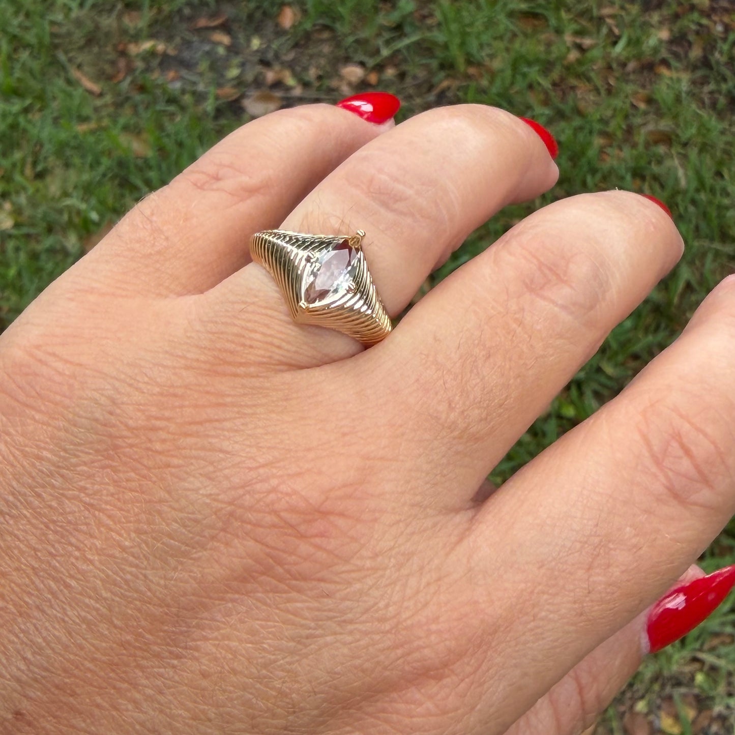 Egypt Ring in 18K Gold Plated