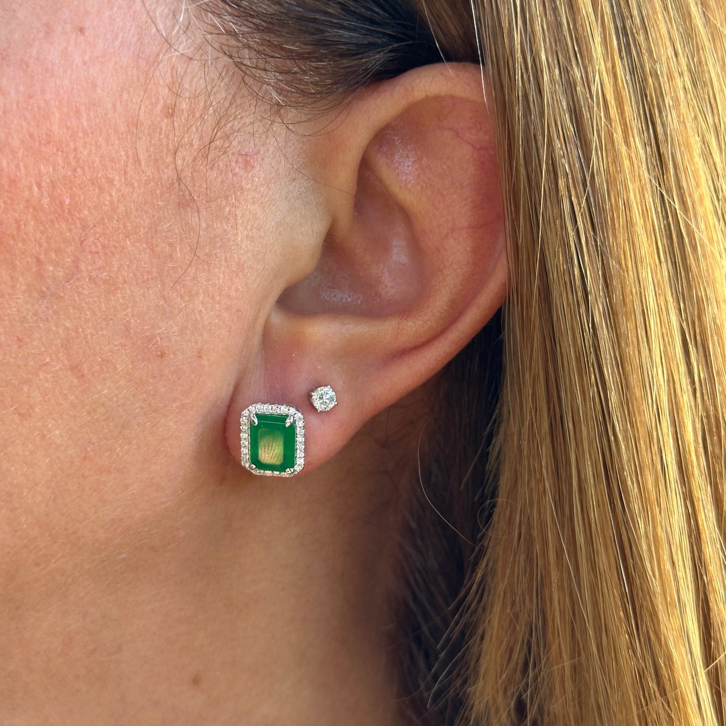 Dania Earrings in Sterling Silver 925