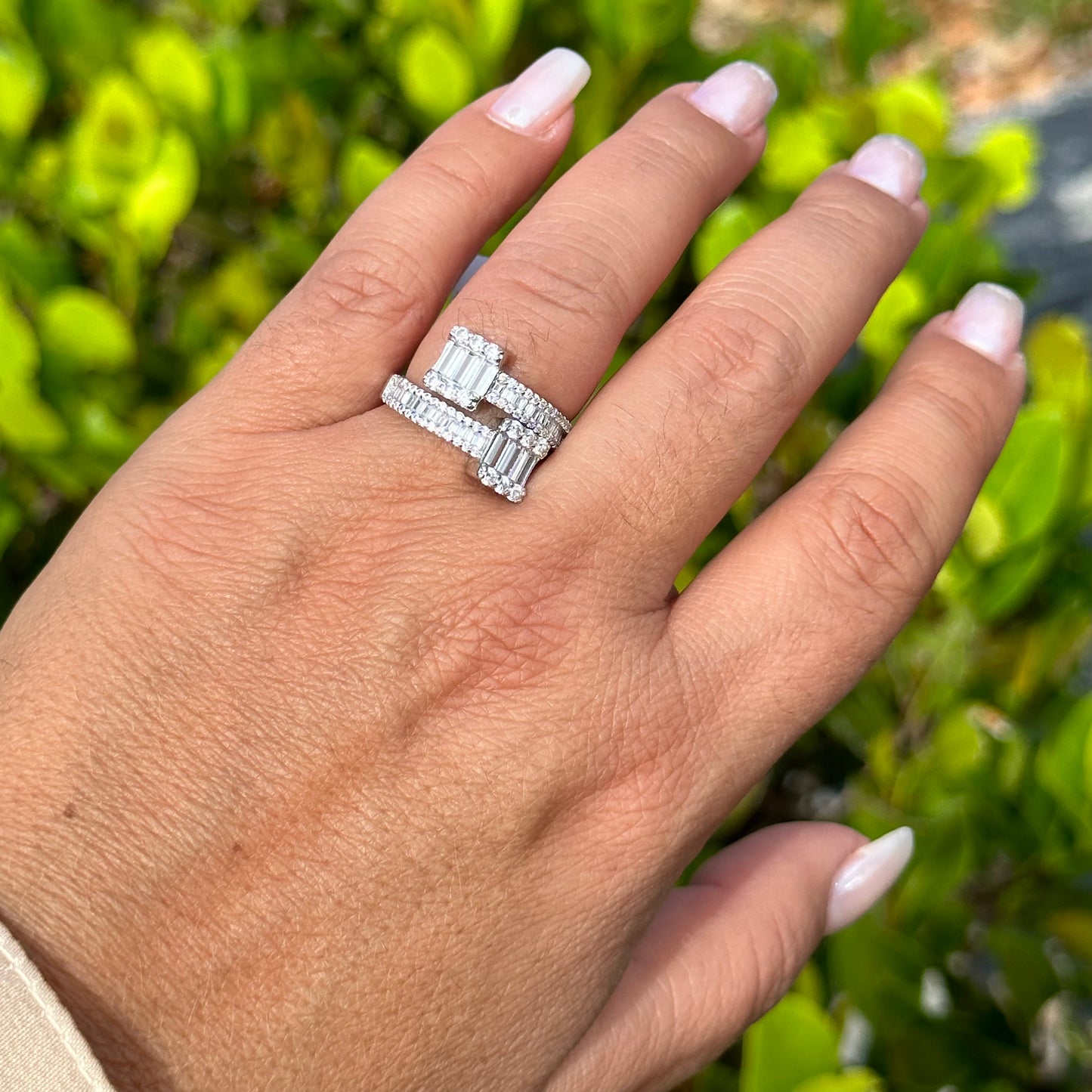 Adjustable Venice Ring in Sterling Silver 925