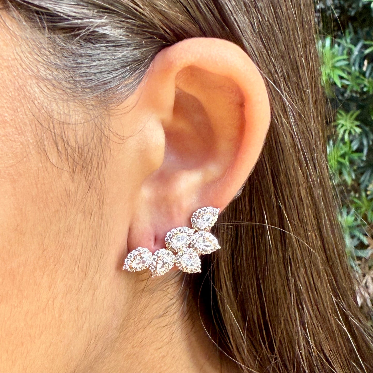 Milano Earrings in Sterling Silver 925