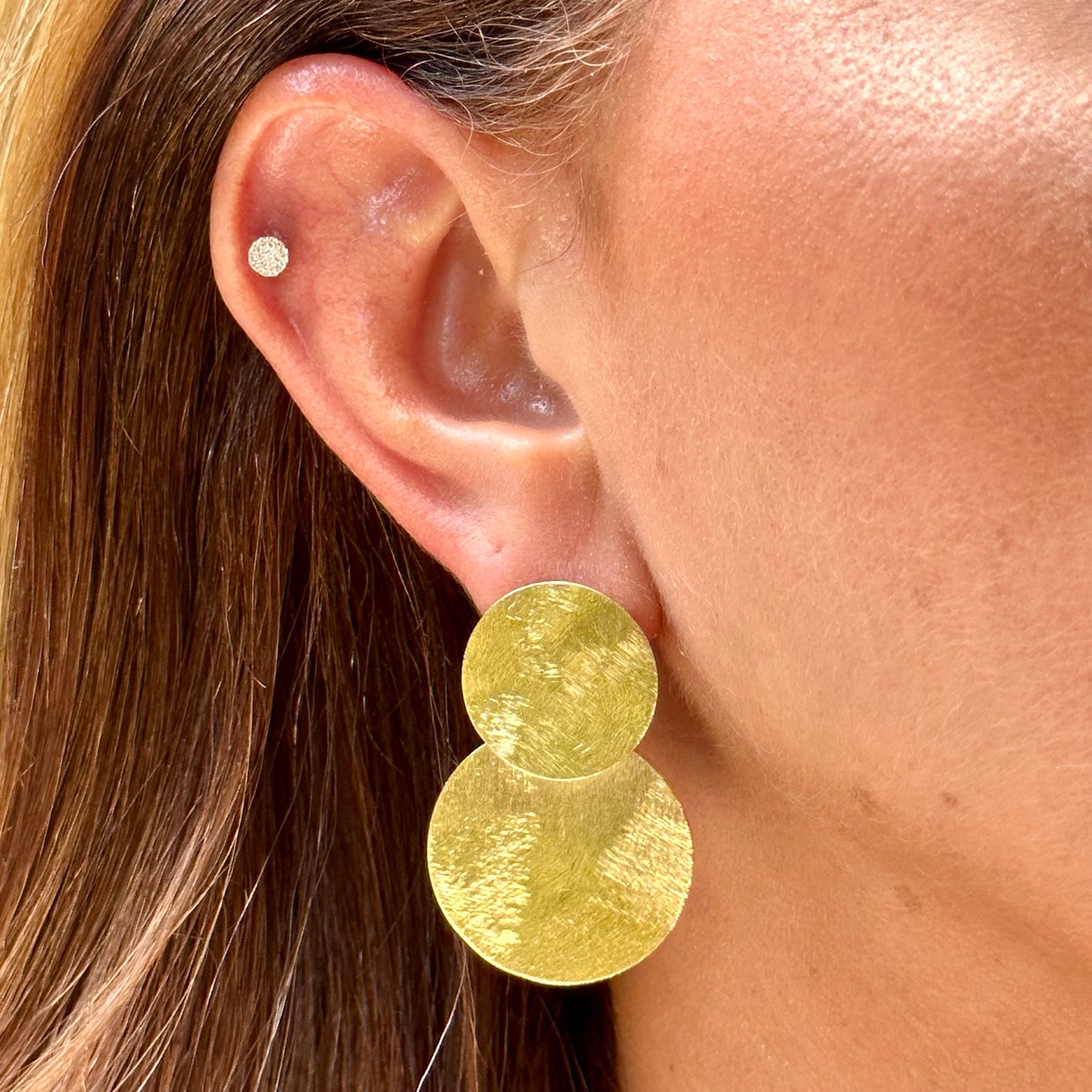 Mataraca Earrings in 18k Gold Plated