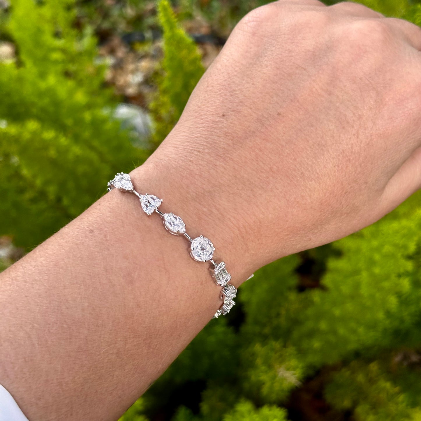 Queen Bracelet in Sterling Silver 925