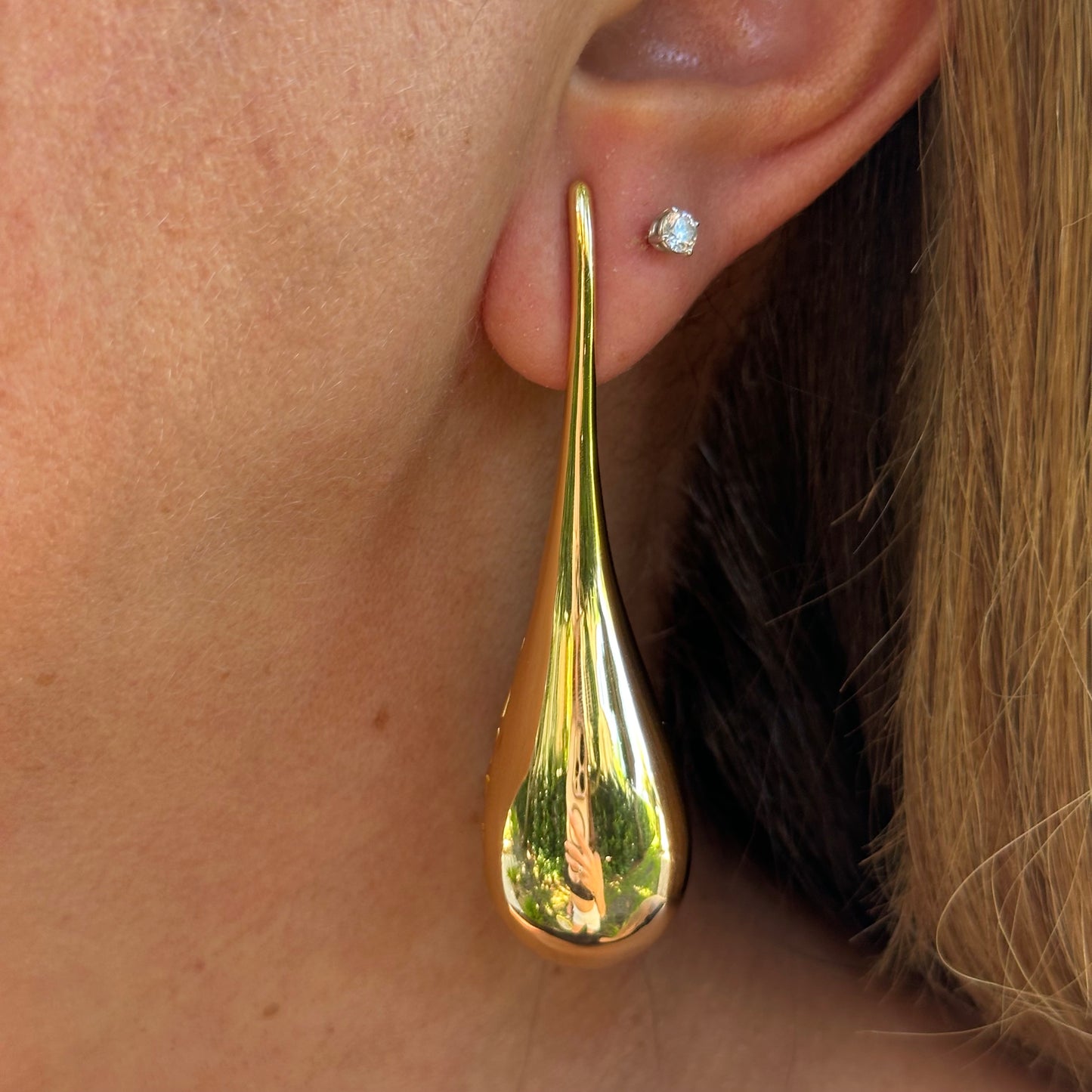 Drop Earrings in 18K Gold Plated