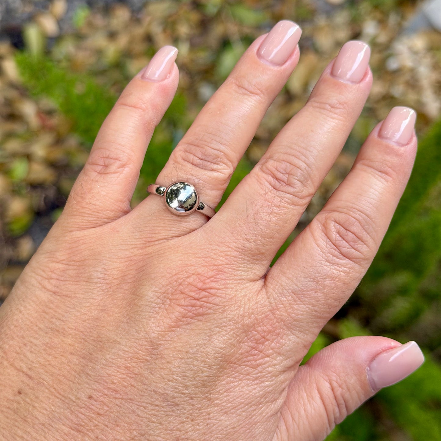 Flat Ring in 18K Gold Plated