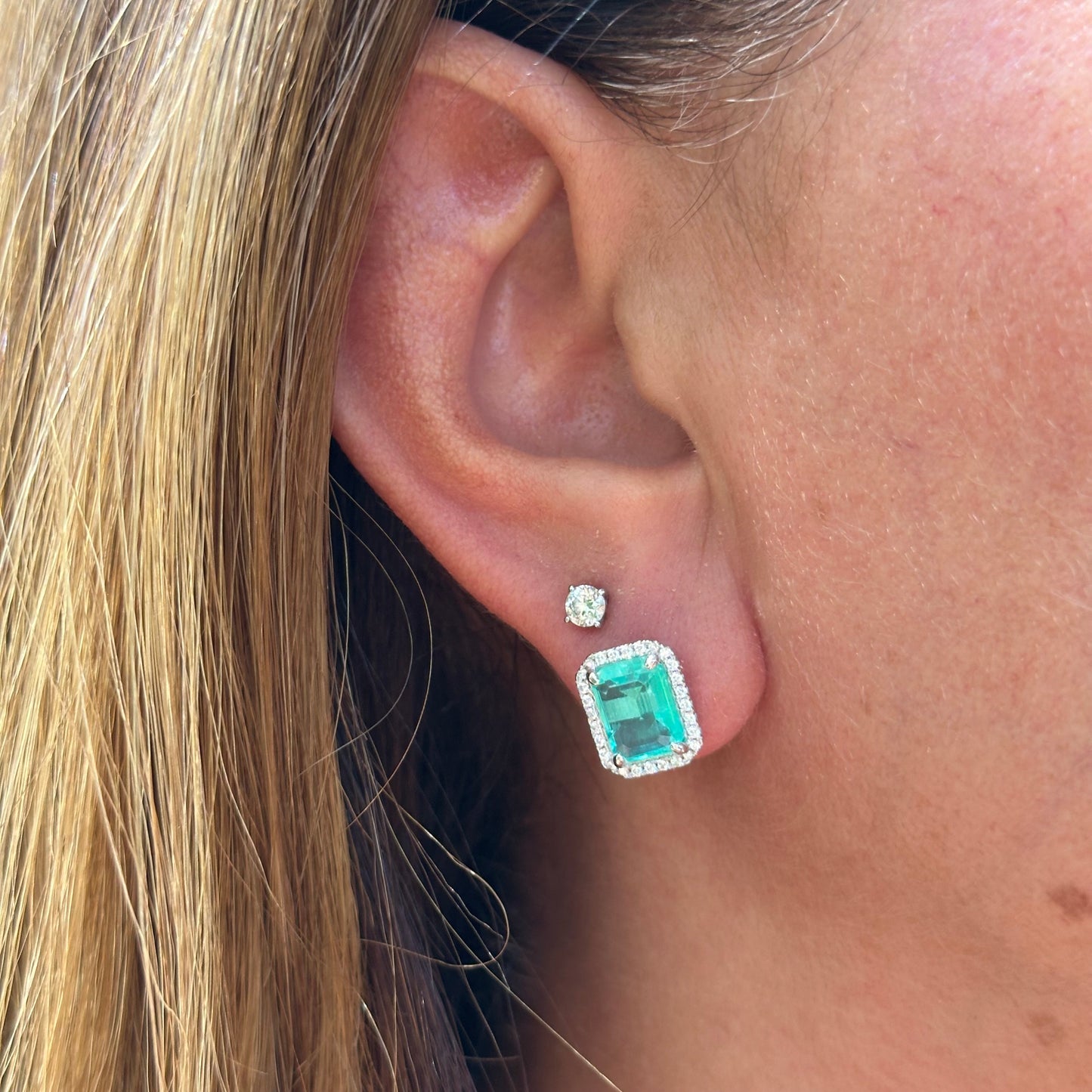 Dania Earrings in Sterling Silver 925