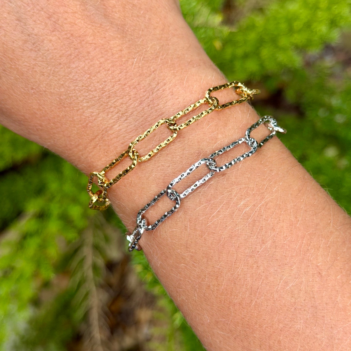 Chain Link Bracelet in Stainless Steel 316L