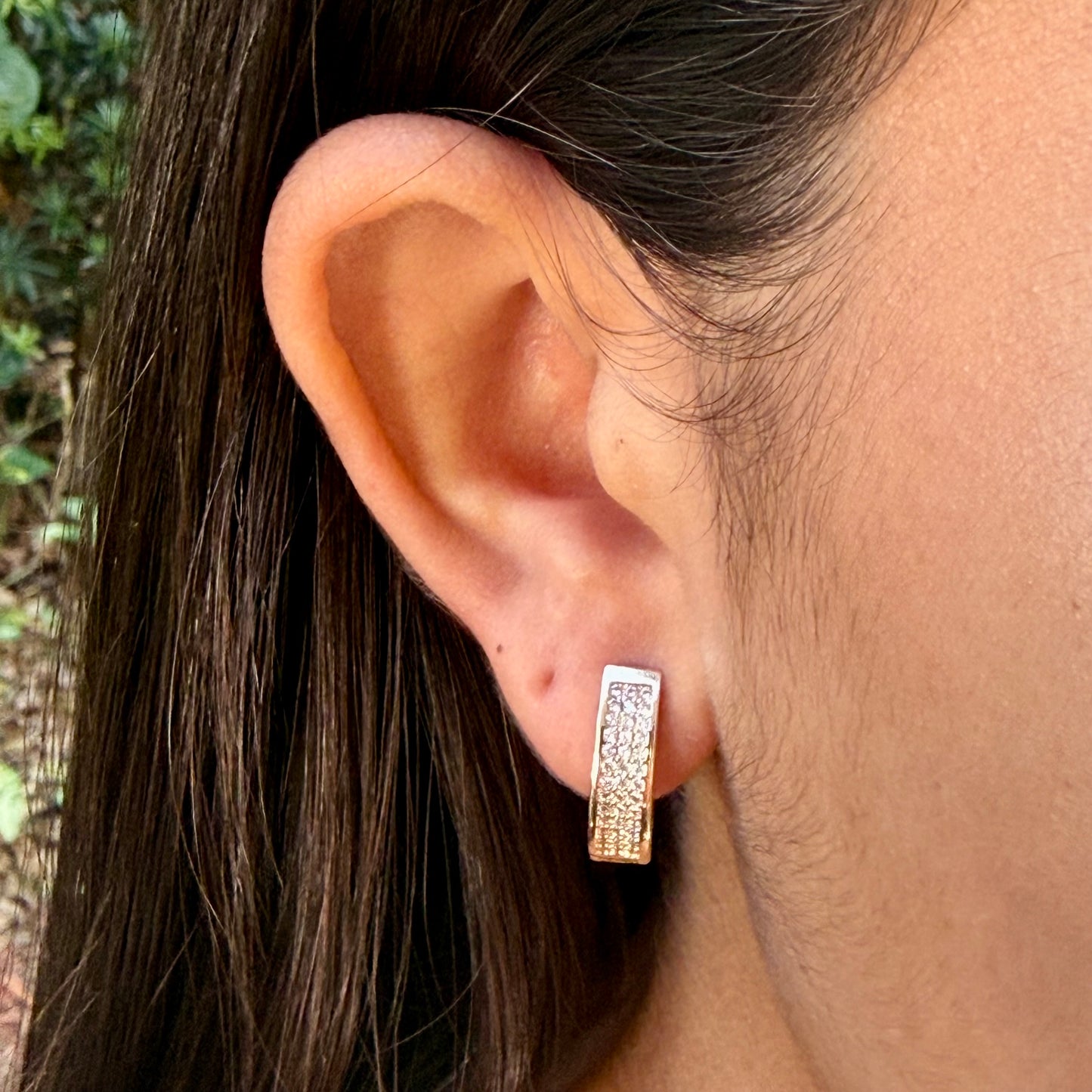 Michigan Earrings in 18K Gold Plated
