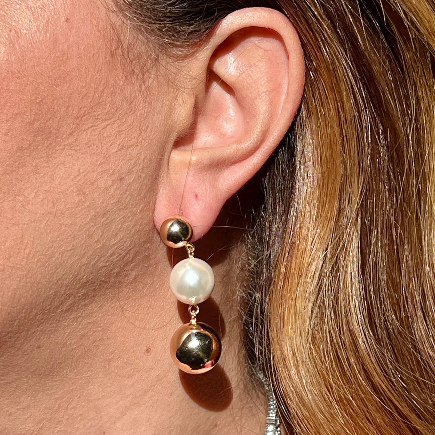 Charlotte Earrings in 18K Gold Plated