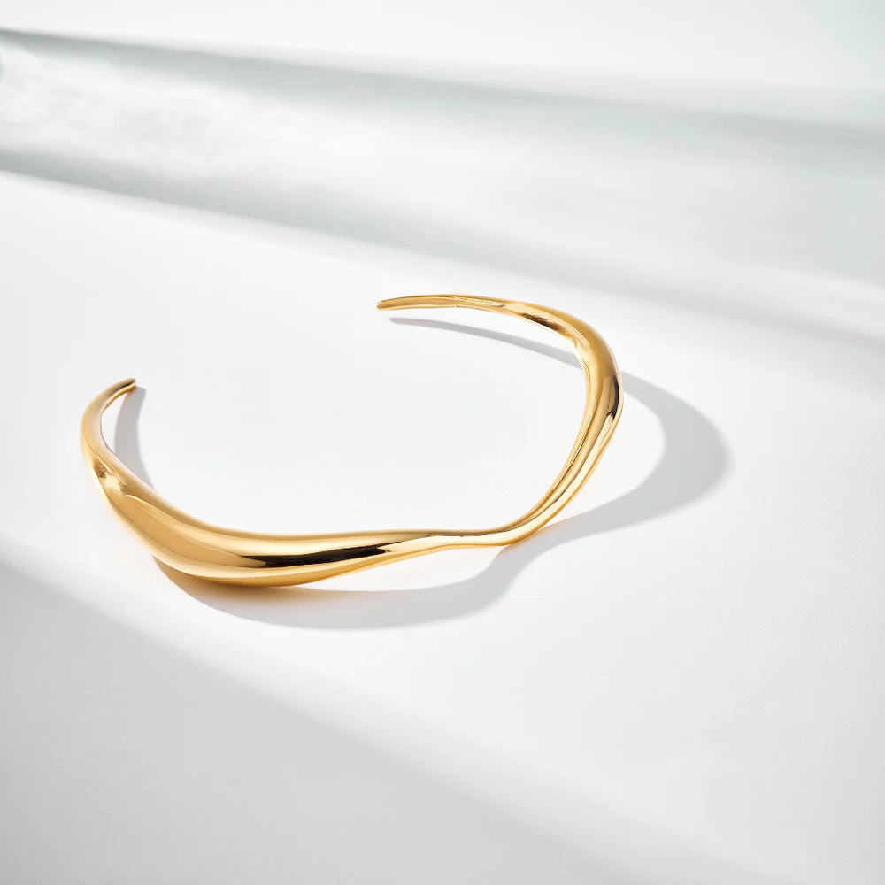 Hanna Choker in 18K Gold Plated by Anna Prata