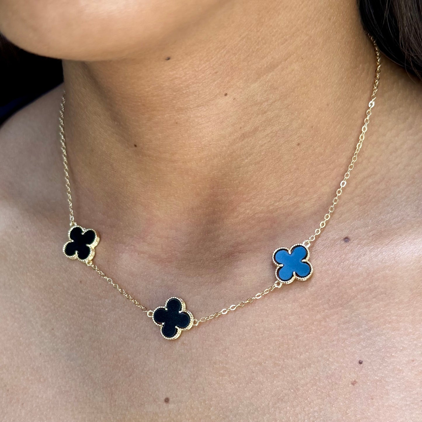 Clover Necklace in 18K Gold Plated