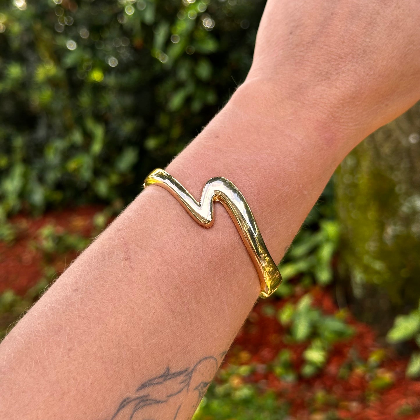 Ray Bracelet in 18K Gold Plated