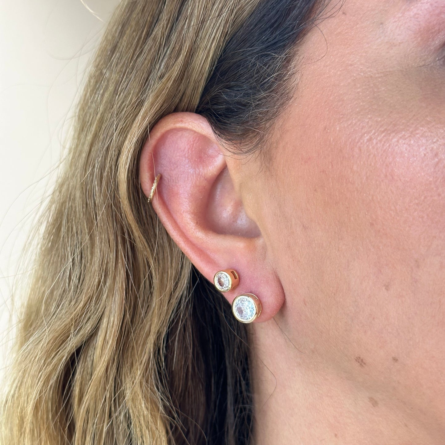 Evora Earrings in 18K Gold Plated