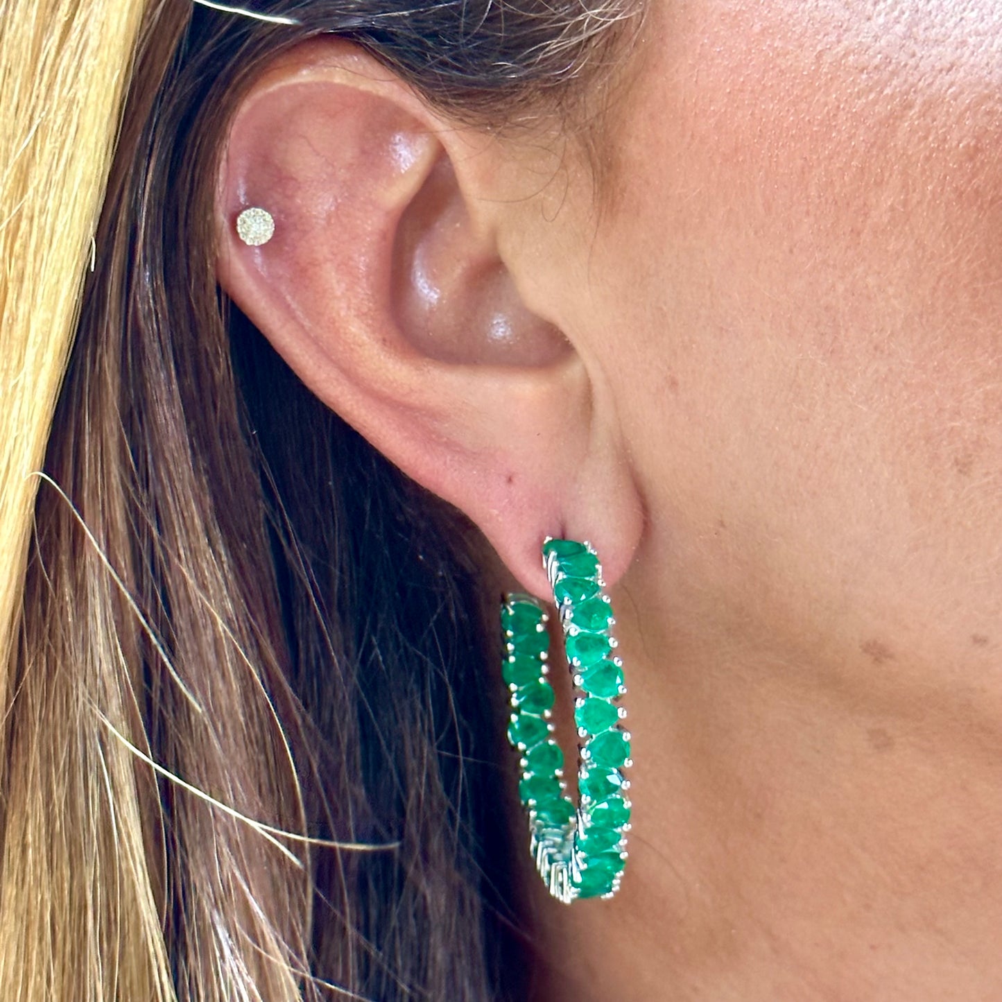 Tullamore Earrings in Sterling Silver 925