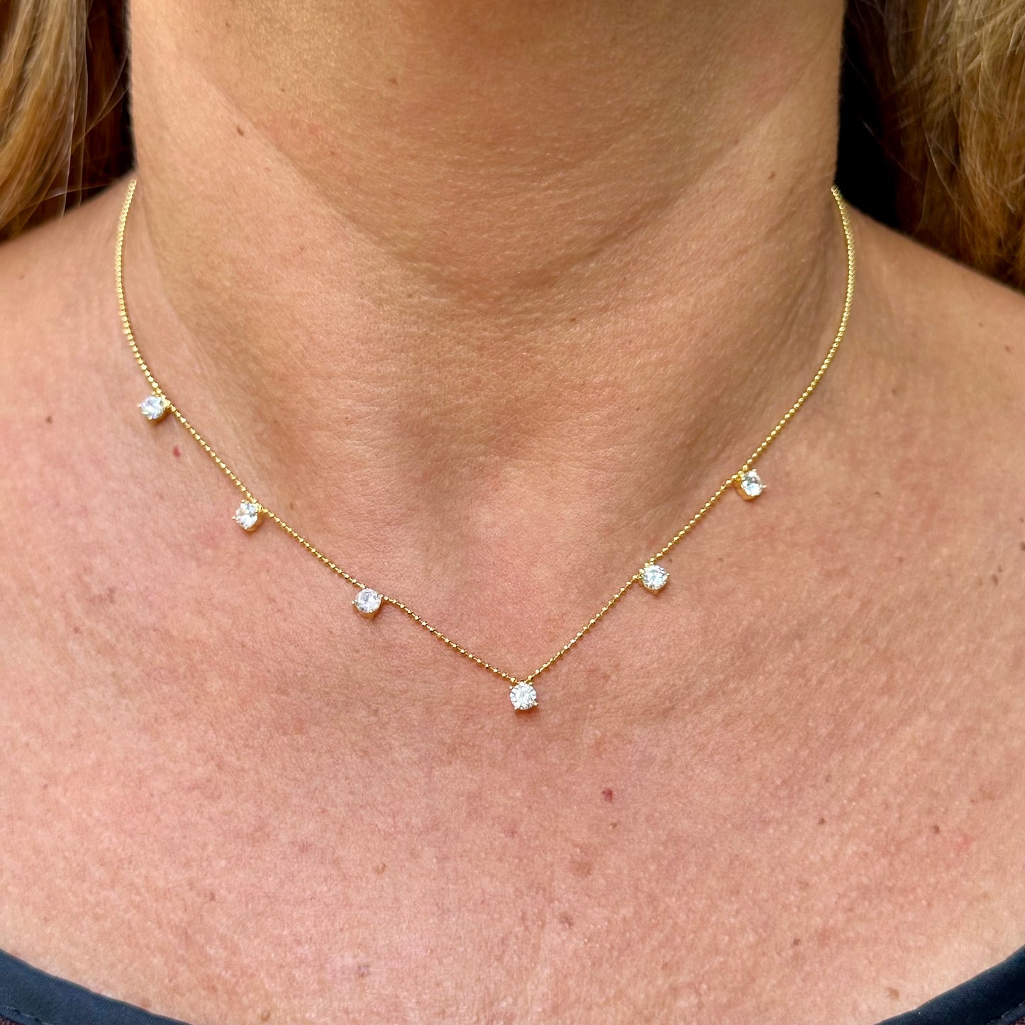Capri Necklace in Sterling Silver 925