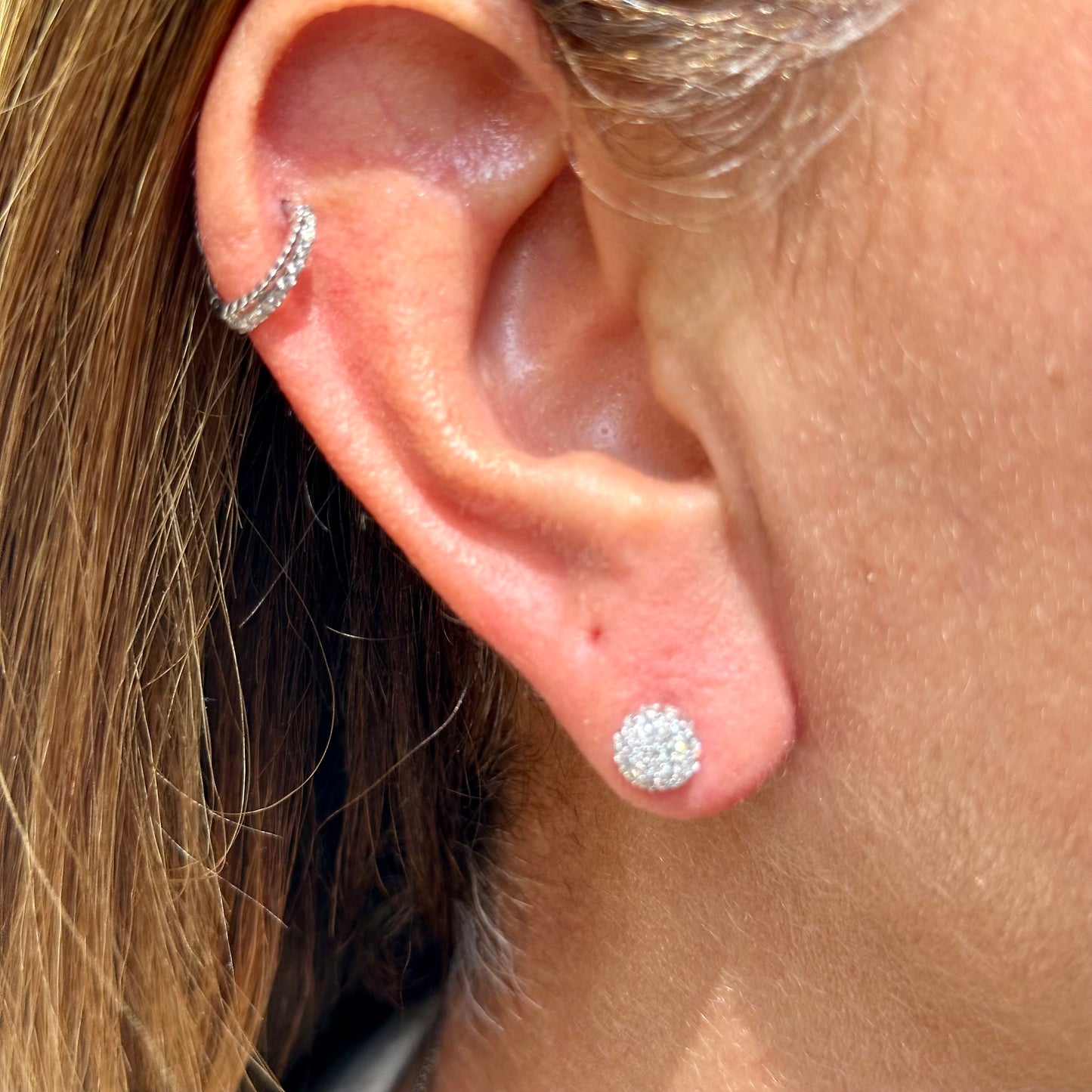 Elizabeth Earrings in Sterling Silver 925