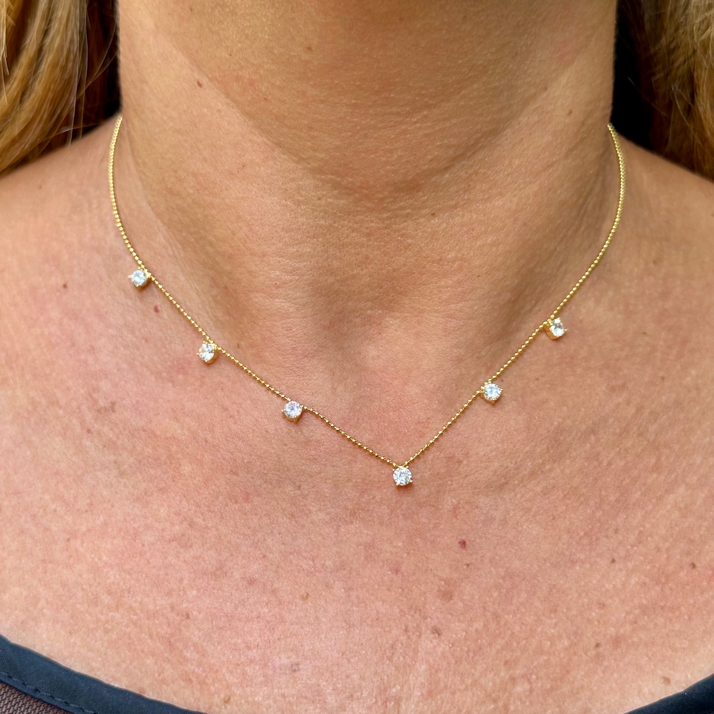 Capri Necklace in Sterling Silver 925