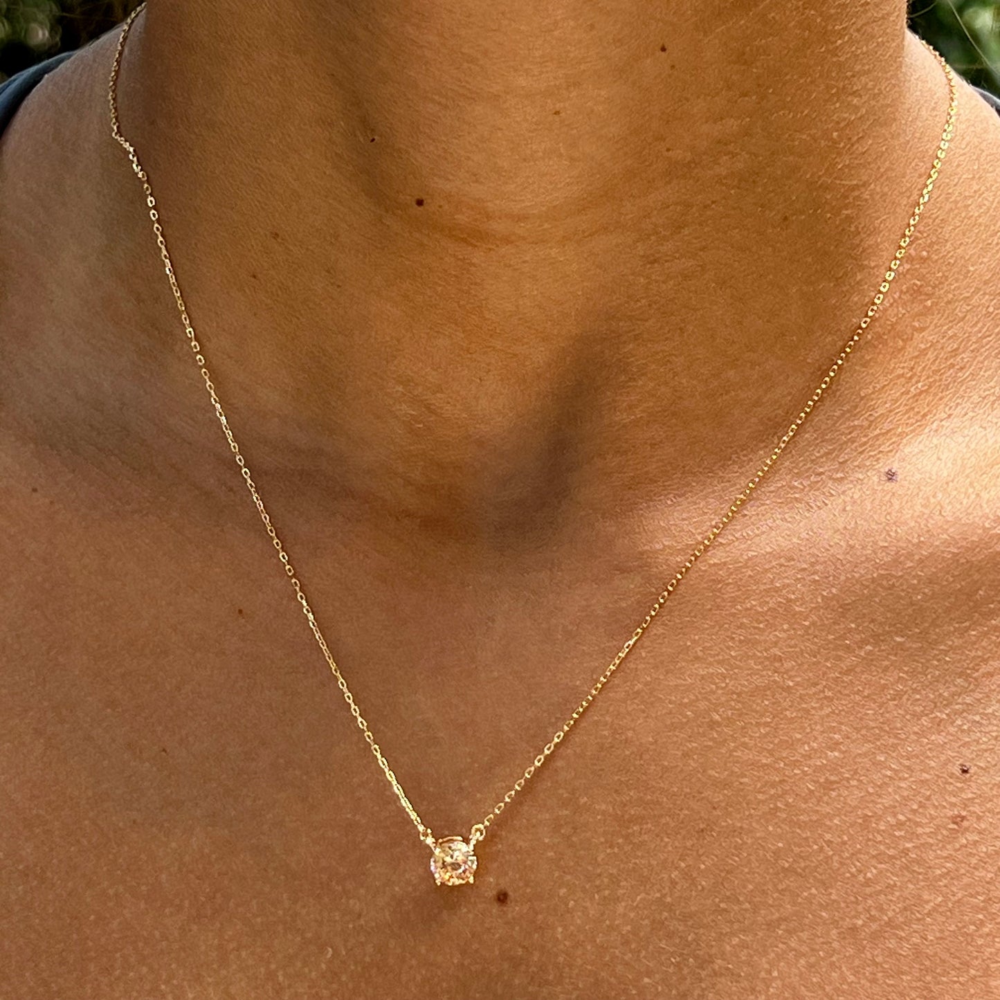 Champagne Necklace in Sterling Silver 925