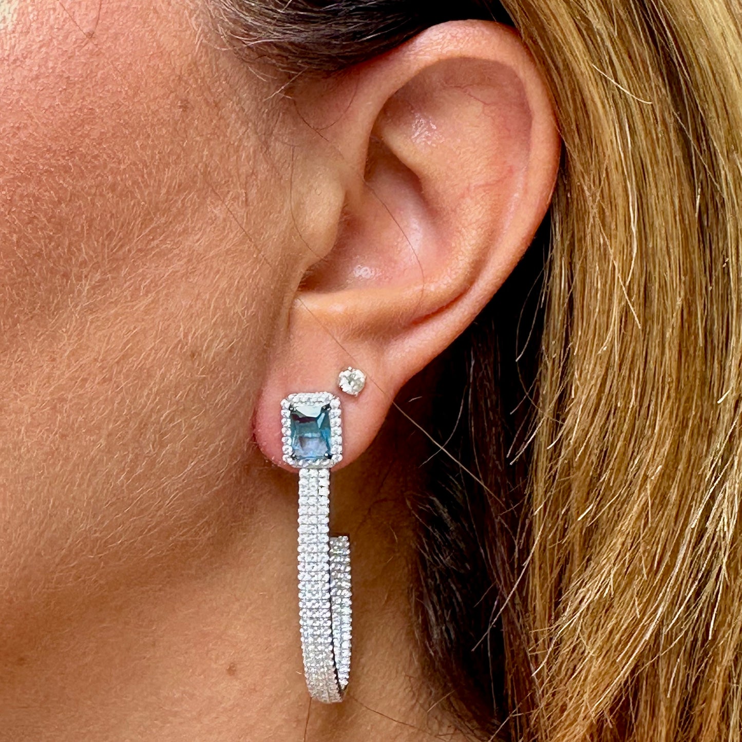 Punta Cana Earrings in Sterling Silver 925