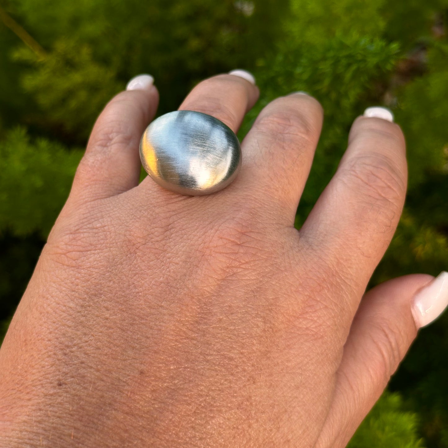 Turtle Ring in 18K White Gold Plated