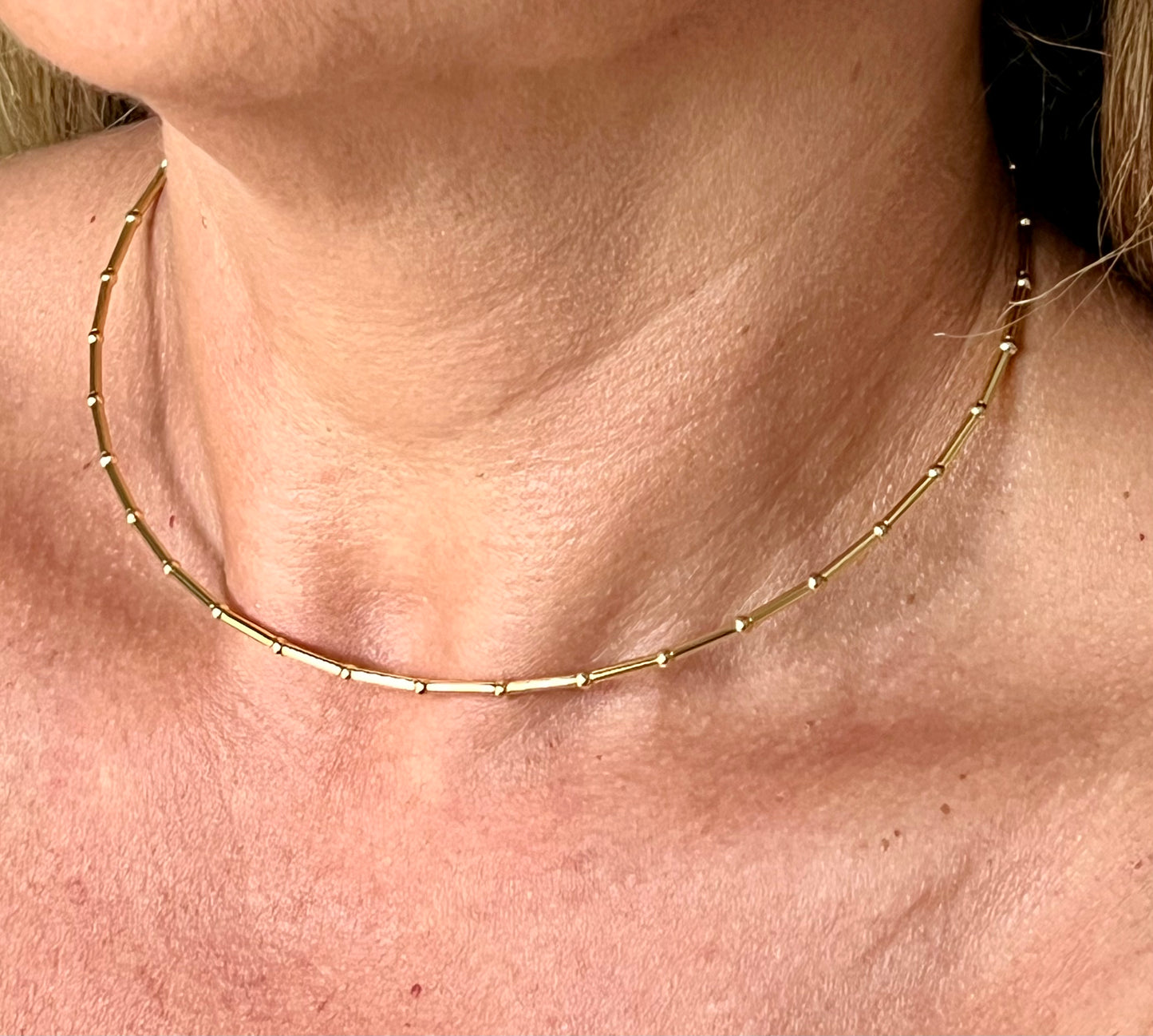 Bambu Necklace in Stainless Steel 316L
