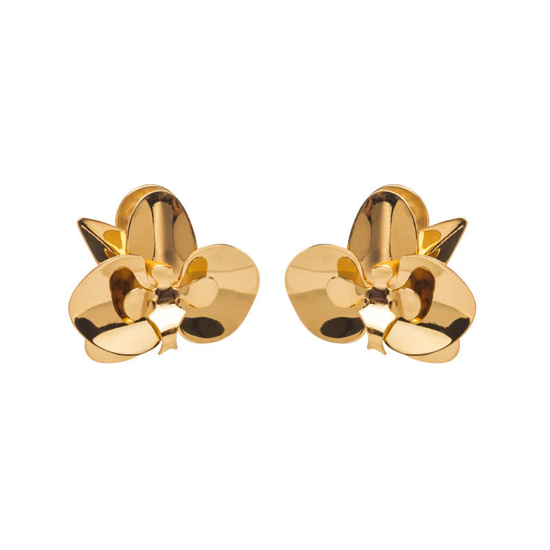 Evolua Earrings in 18K Gold Plated by Anna Prata