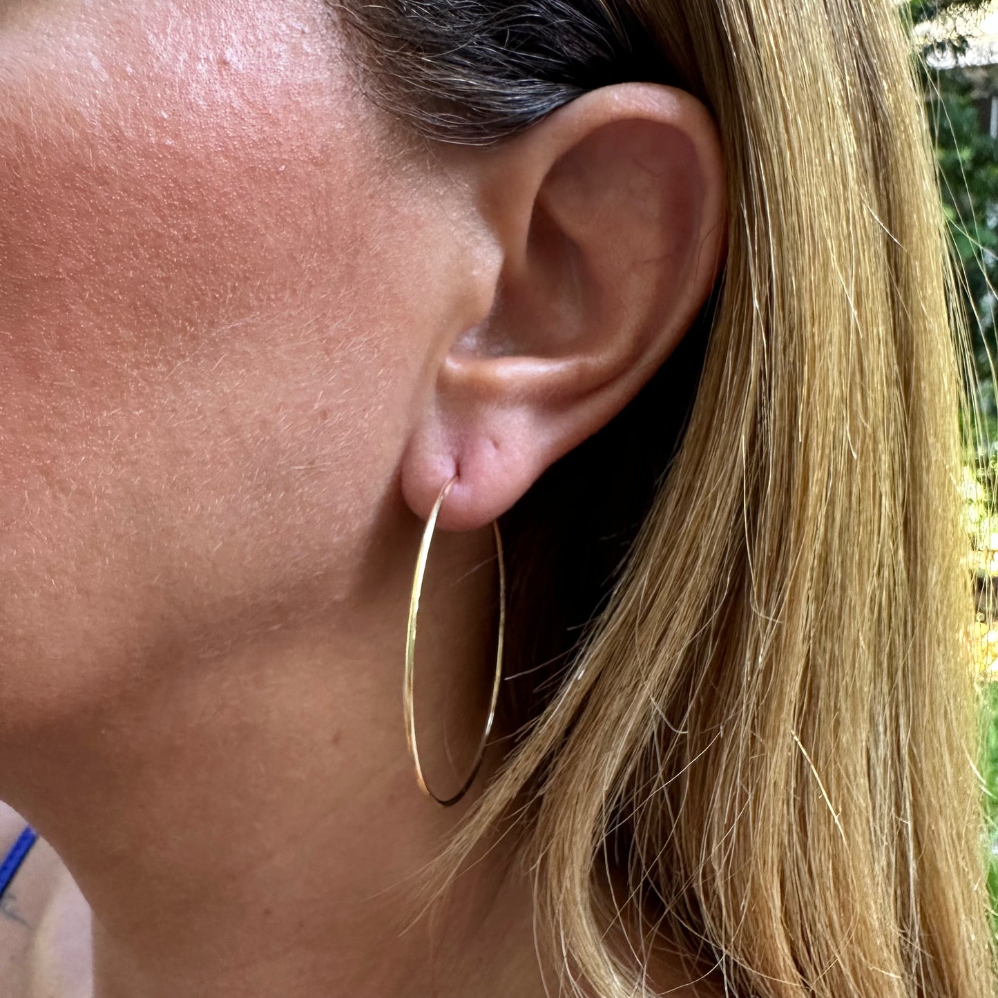 Hoop Earrings in 18K Gold Plated