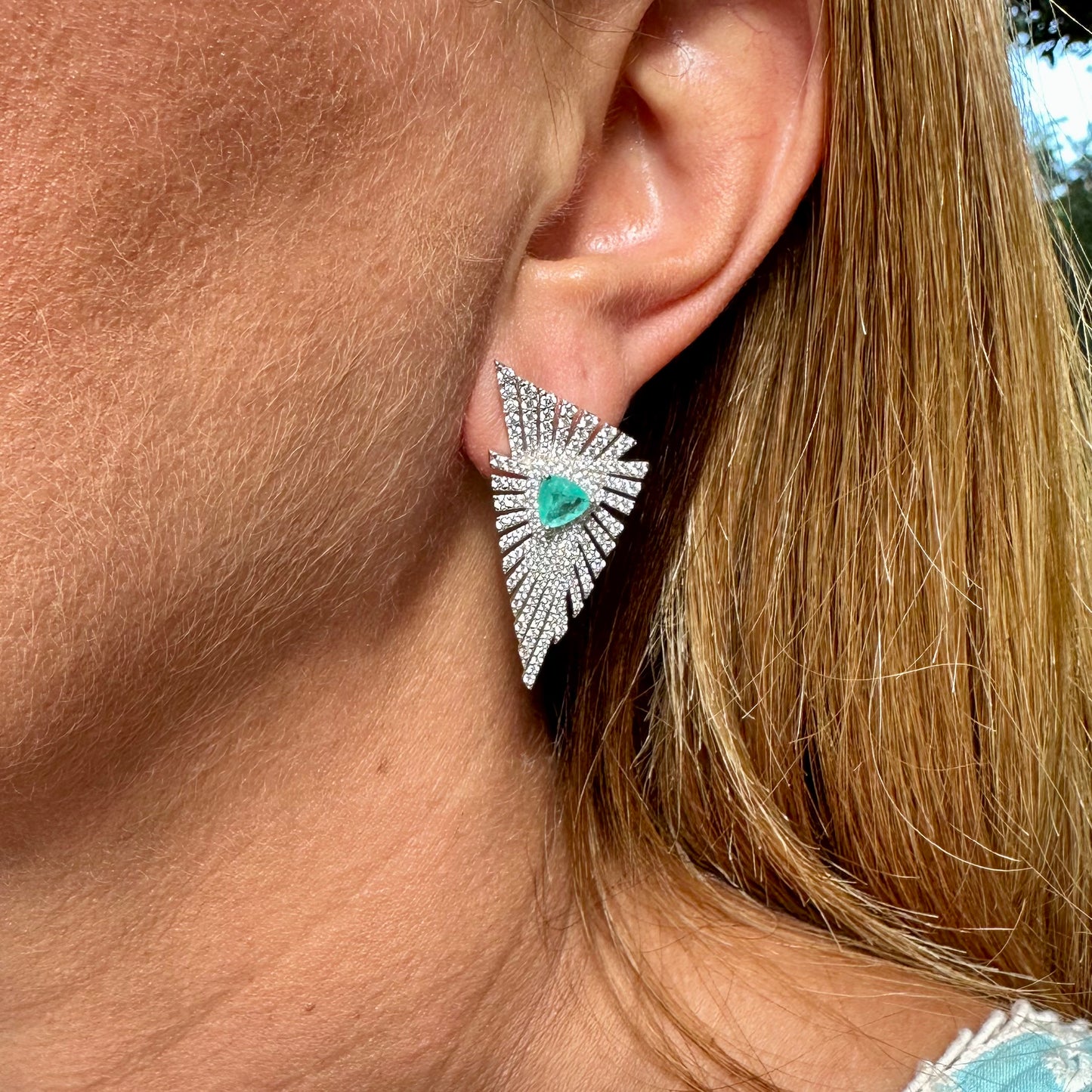 Arsoli Earrings in Sterling Silver 925