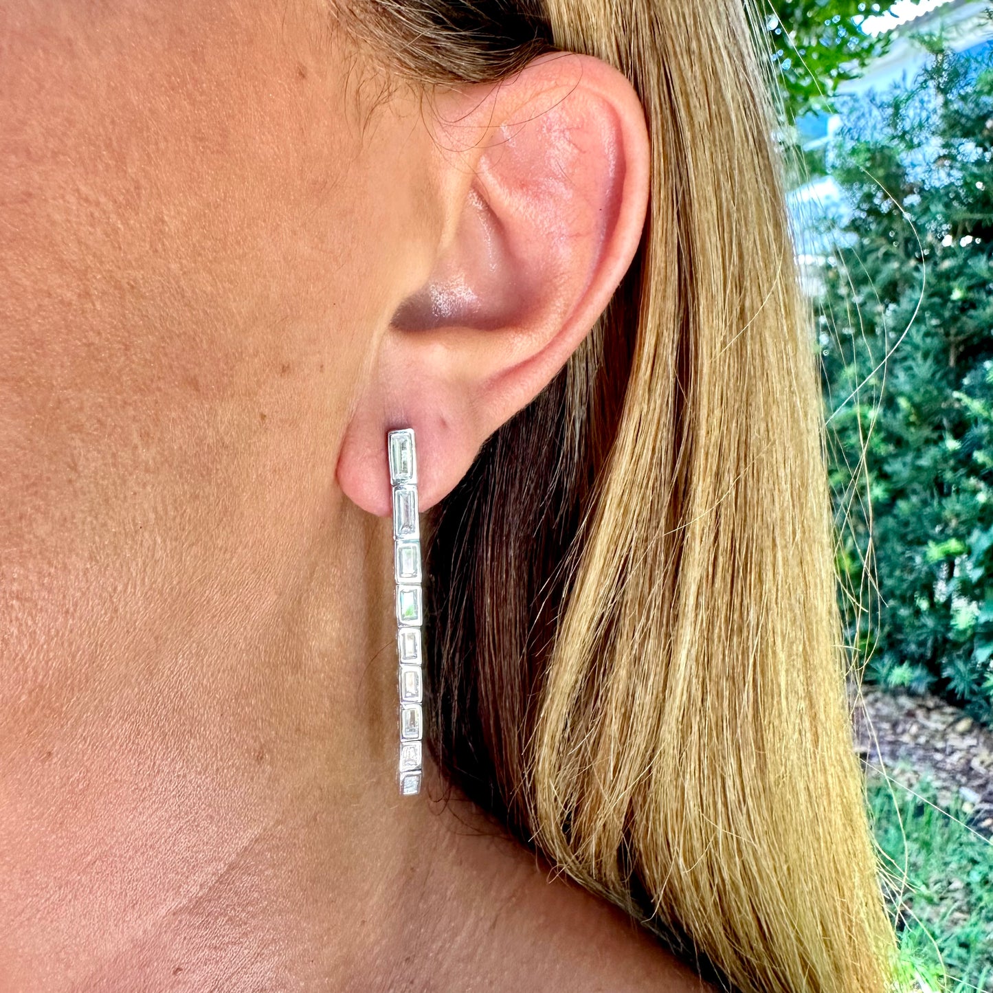 Romano Earrings in Sterling Silver 925