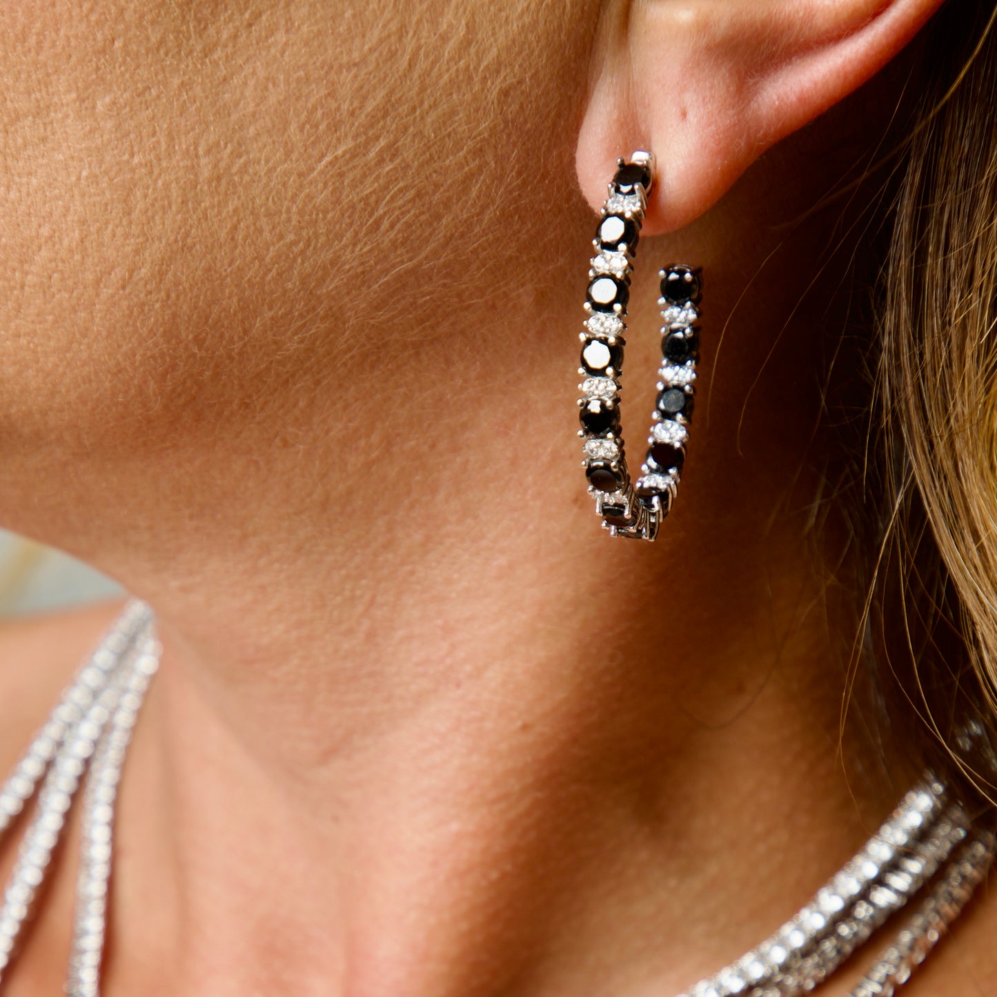 Saluzzo Earrings in Sterling Silver 925