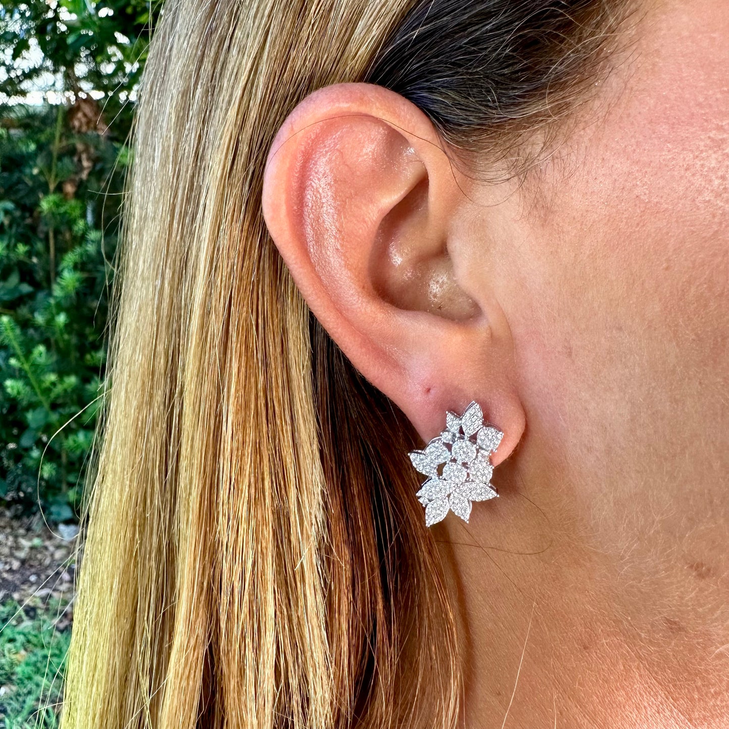 Gemmini Earrings in Sterling Silver 925