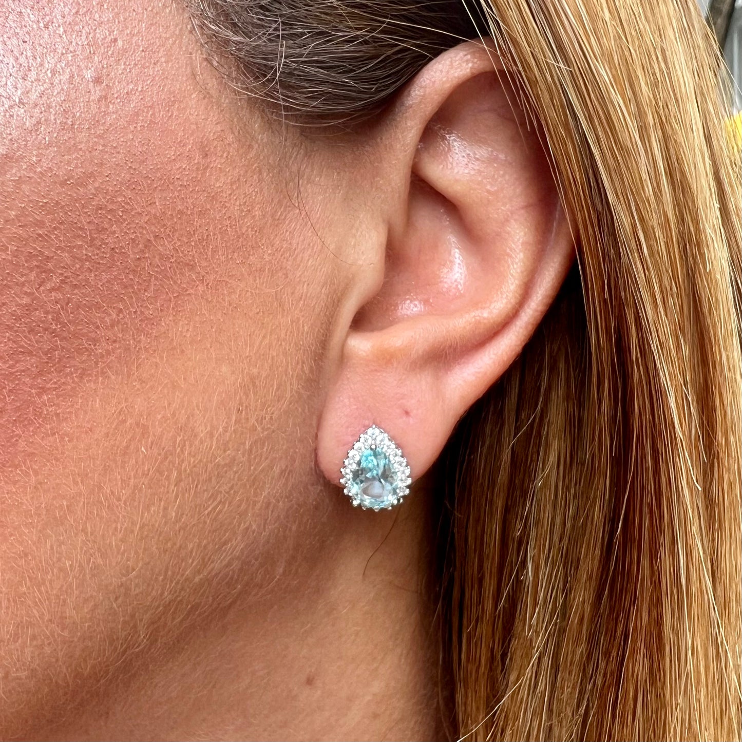 Sara Earrings in Sterling Silver 925