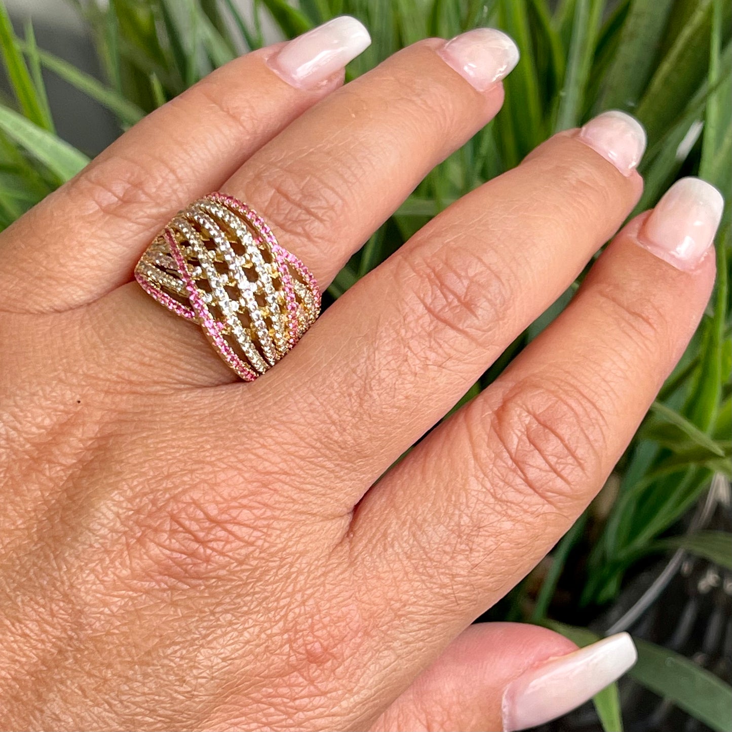 Nancy Ring in 18K Gold Plated