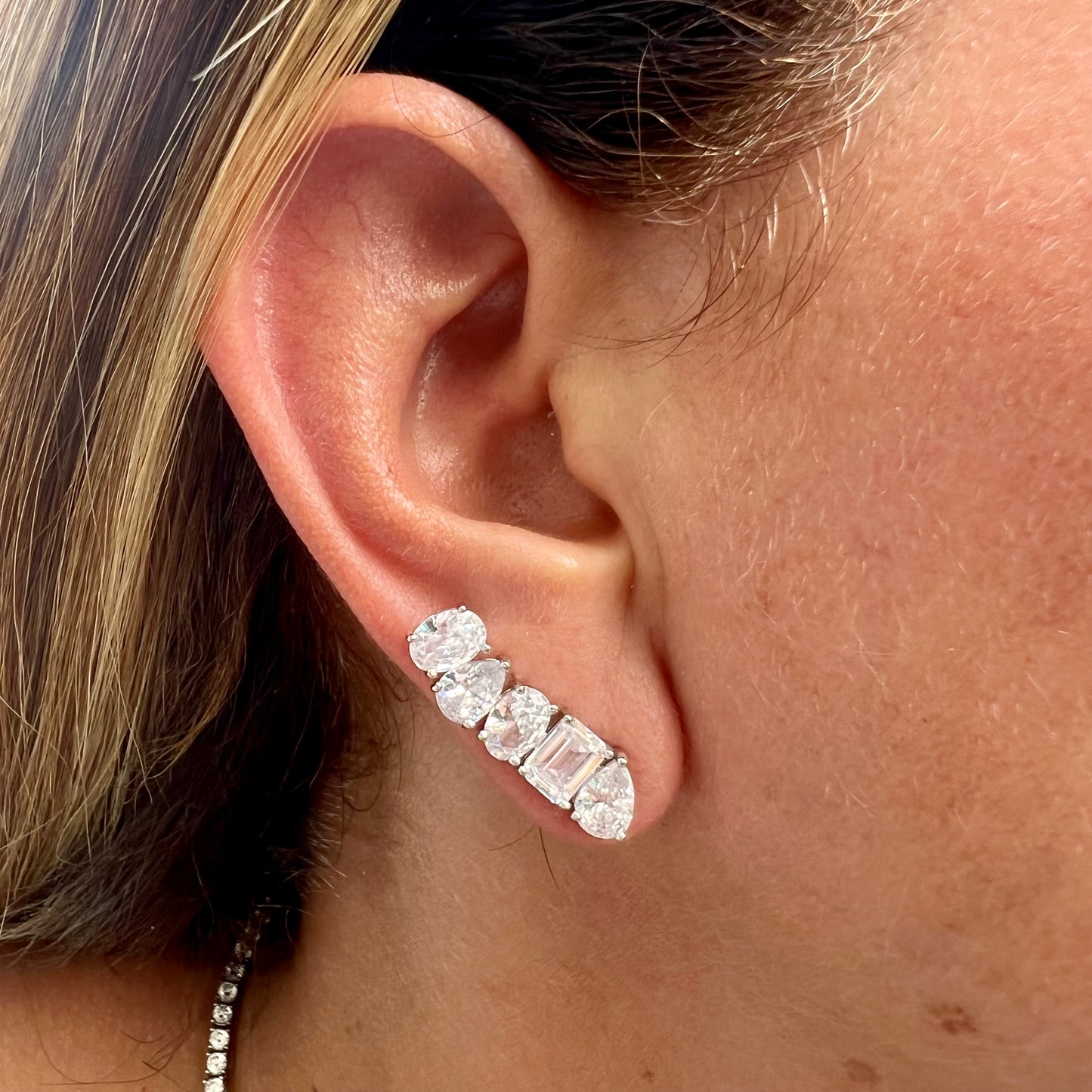 Ear Cuff in Sterling Silver 925