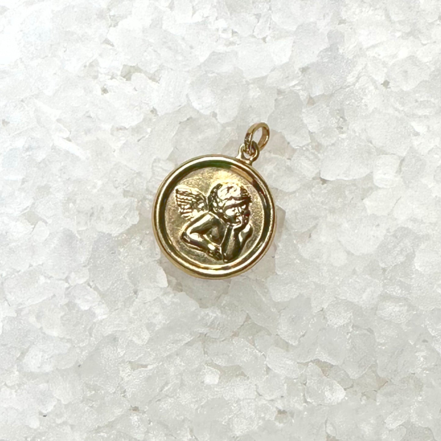 Angel Pendant in 18K Gold