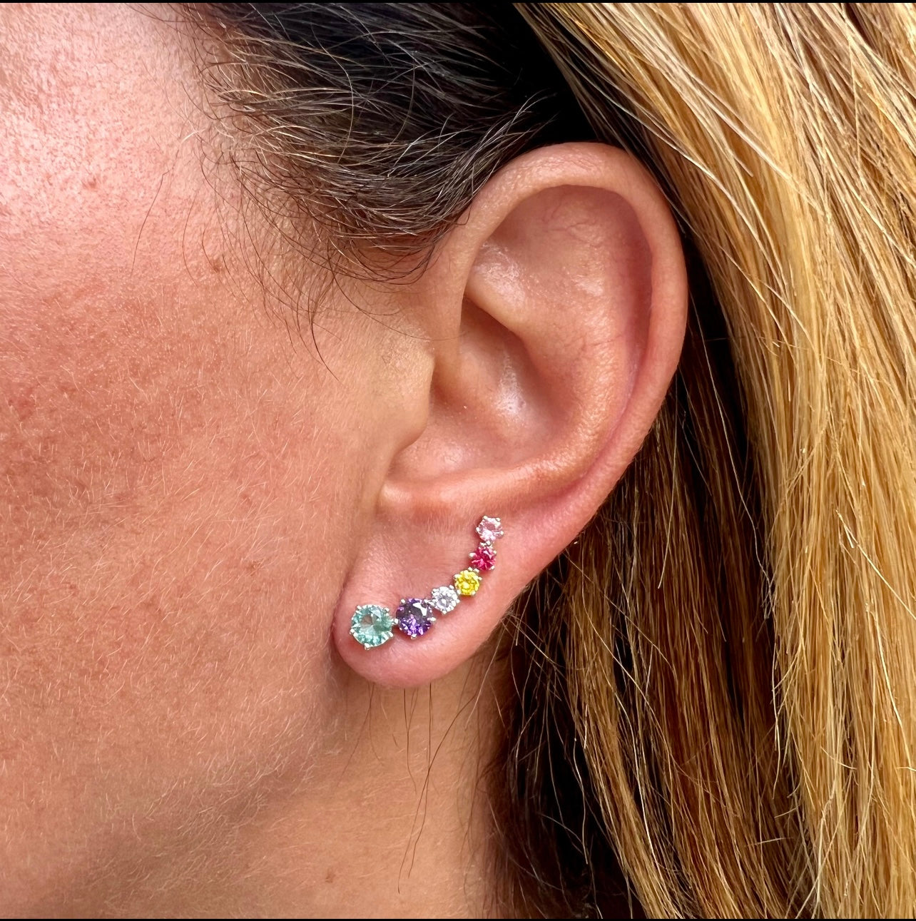 Ear Cuff in Sterling Silver 925